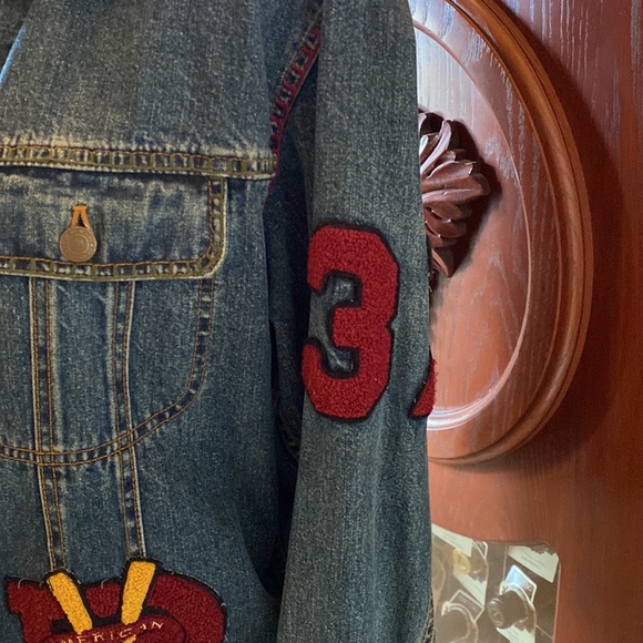 Vintage DKNY Jean Jacket size 8 - Picture 5 of 14